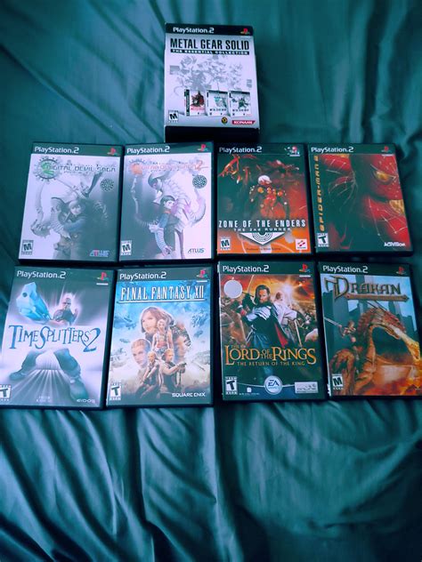 Added some more ps2 classics to my collection : r/gamecollecting