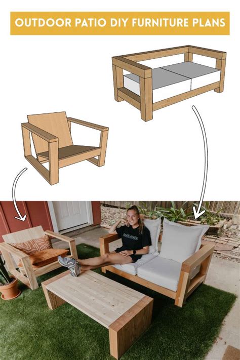 Diy Outdoor Wood Furniture Plans