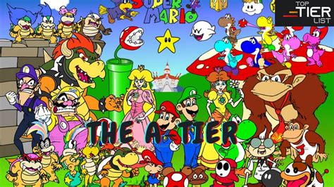 Mario Characters Tier List: All Characters Ranked - TopTierList