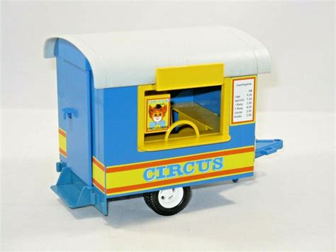 Vintage Playmobil #7302 Circus Train Car - Ticket Booth - Circus Theme ...