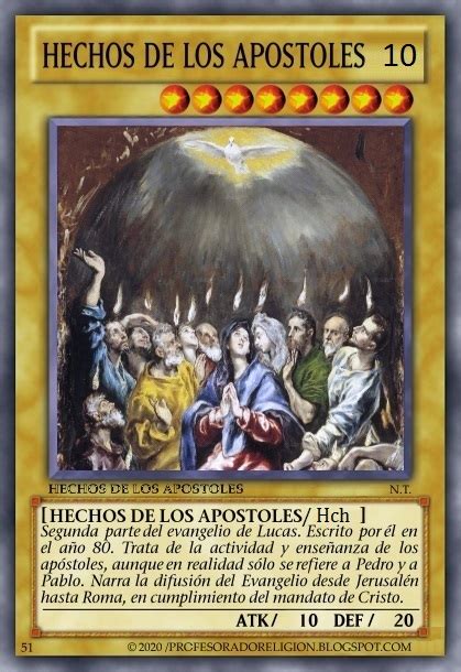 Cartas de los libros de la Biblia - Religión y Escuela