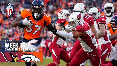 Arizona Cardinals vs. Denver Broncos | 2022 Week 15 Game Highlights - YouTube