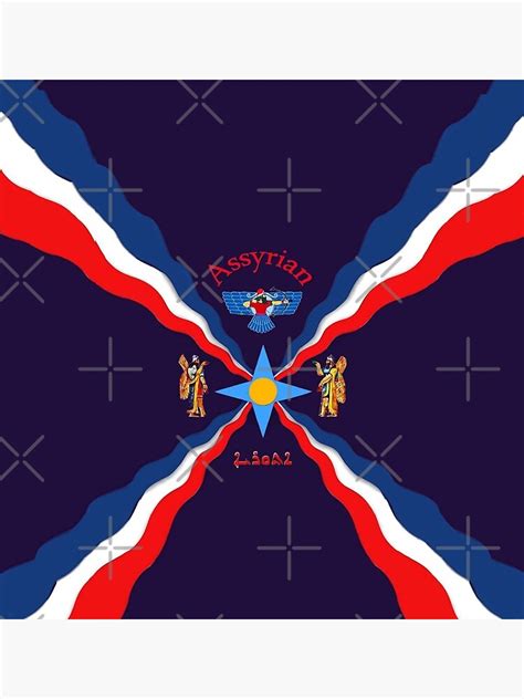 "ASSYRIAN Flag & Symbols" Poster by doniainart | Redbubble