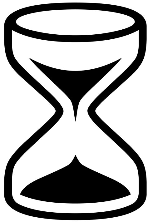 Hourglass Silhouette Free Stock Photo - Public Domain Pictures