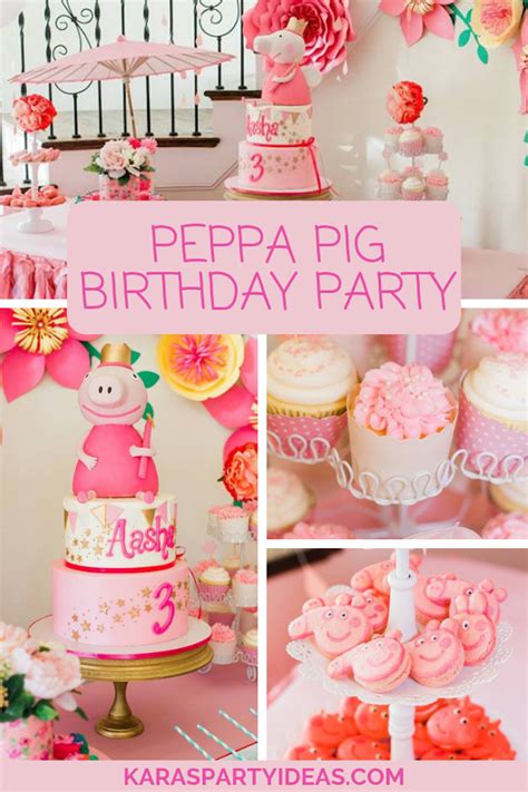 Kara's Party Ideas Peppa Pig Birthday Party | Kara's Party Ideas