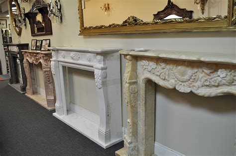 marble fireplace surrounds - West End Antiques Mall