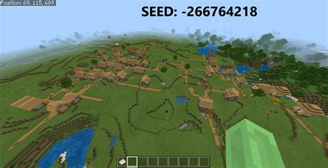 Minecraft village seed - forsalehor