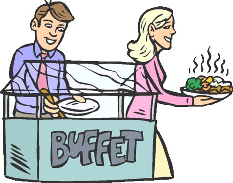 Buffet Table Clipart: Adding a Festive Touch to Your Designs