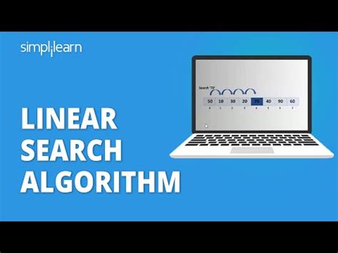 What is Linear Search Algorithm? Time Complexity & Examples by Simplilearn