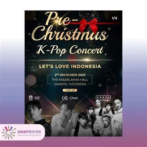 "9th W.A.A.O Let’s Love Indonesia Pre-Christmas K-Pop Concert ...