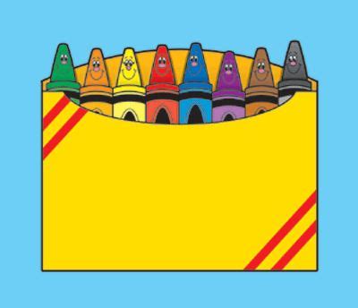 cubby name tags | Name Tags Crayon Box [CD9412] | Cubby name tags, Cubby tags preschool, Name tags