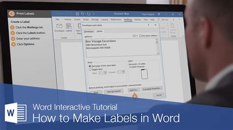 How To Create 21 Labels In Word / How To Create Mailing Labels Using Label Wizard Generating ...