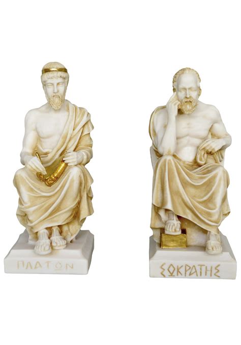 Socrates and Plato Set Teacher and Student Fathers of Western ...