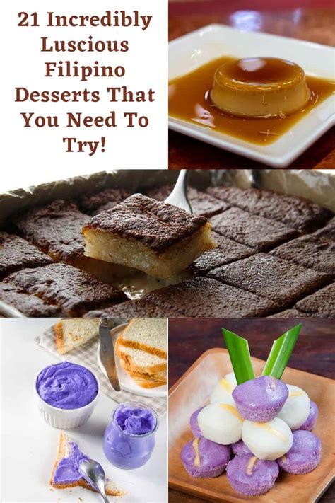 21 Incredibly Luscious Filipino Desserts That You Need To Try!