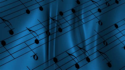 Blue Music Notes Backgrounds - Wallpaper Cave