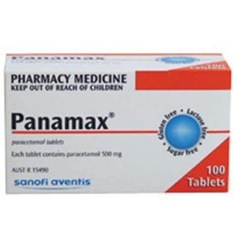 Buy Panamax 500mg 100 Tablets Online at ePharmacy®