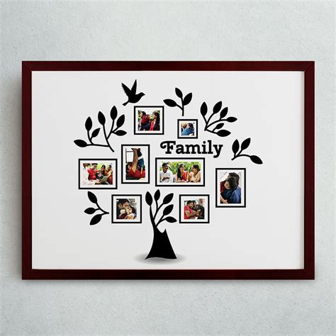 Family Tree Collage Frame 1 | Personalized Family Tree Collage Frame | Personalized collage ...