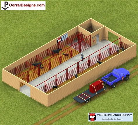 Calving Barn 8332 | Cattle barn designs, Calving barns, Cattle barn