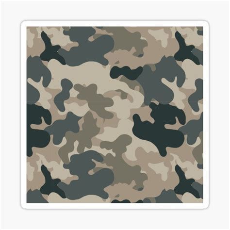 "Seamless Camouflage Army Uniform Patterns" Sticker by SidhuKeet1 ...