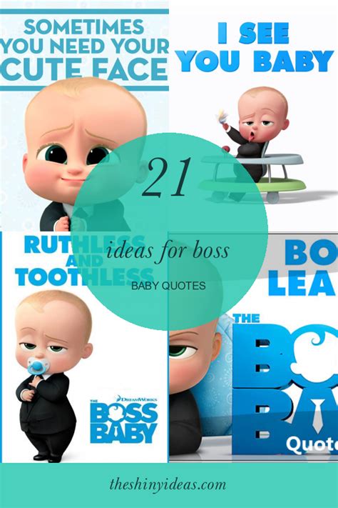 21 Ideas for Boss Baby Quotes - Home, Family, Style and Art Ideas