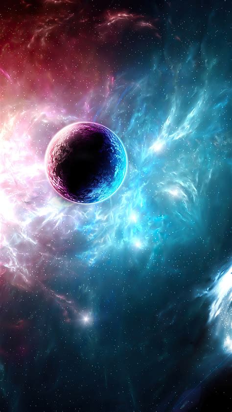 2160x3840 Planet Space Galaxy Art 4k Sony Xperia X,XZ,Z5 Premium ,HD 4k Wallpapers,Images ...