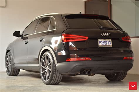 Black Audi Q3 On Vossen VVSCVT Custom Wheels | CARiD.com Gallery