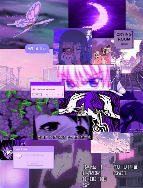 Purple Anime Aesthetic Wallpaper Desktop ~ Purple Aesthetic Wallpaper Desktop | Bodbocwasuon