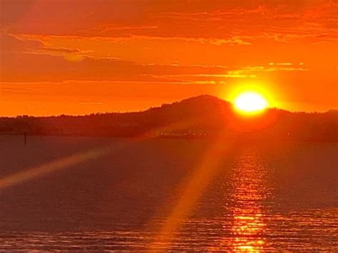 Intense Orange Sunset: Photo Of The Day | Alameda, CA Patch