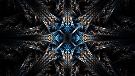 Fractal Elegance: A Stunning HD Wallpaper by SallySlips