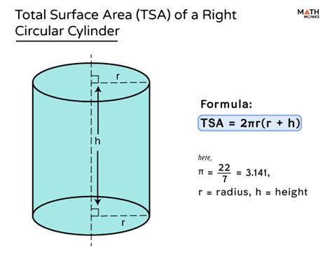 Right Circular Cylinder - Definition, Formulas, & Examples