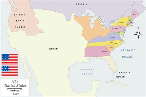 World Map 1789