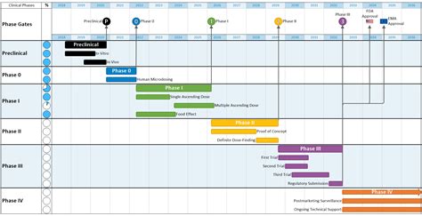 Milestone Chart Template