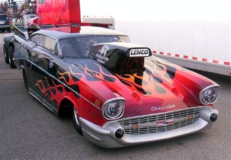 57 Chevy (Drag Car) | Drag cars, Cars trucks, Toy car