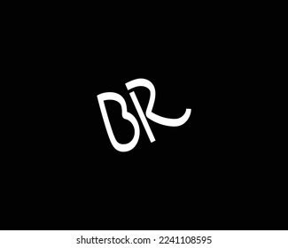 Creative Letter Br Logo Design Vector Stock Vector (Royalty Free ...