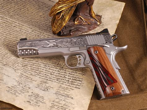 Kimber 1911 Custom Engraved by Altamont