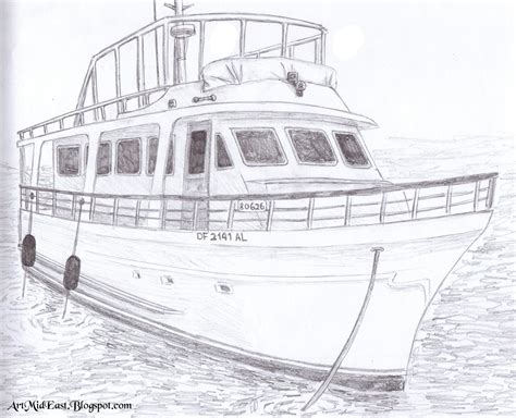 How to draw a boat!! A Step by step Drawing Lesson | Drawing Lessons