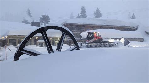 February 2023 Snow Recap - Palisades Tahoe at Lake Tahoe