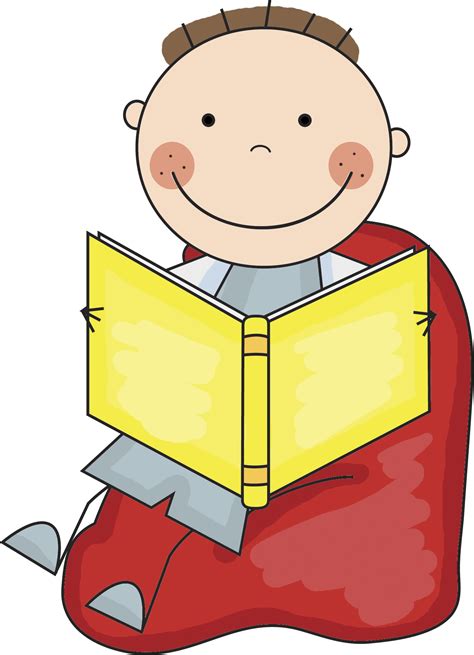 Child Reading Book Cartoon - ClipArt Best