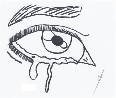 Teary Eyes Drawing at GetDrawings | Free download