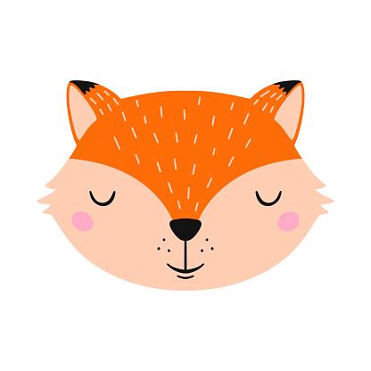 Cute Fox Baby Sleeping Stock Illustration - Download Image Now - Fox Pup, Animal, Animal Body ...