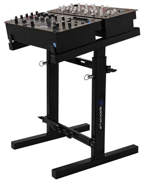 Rockville Portable Adjustable Mixer Stand For Mackie Mix8 Mixer | eBay