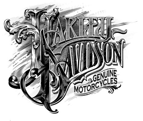 Harley Davidson Illustrations :: Behance