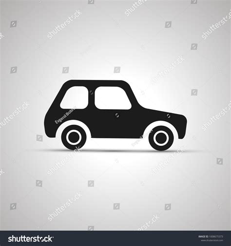 Car Silhouette Side View Simple Black Stock Vector (Royalty Free) 1008675373 | Shutterstock