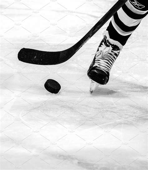 Puck featuring hockey, ice hockey, and puck | Sports & Recreation Stock ...