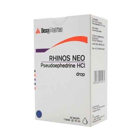 Rhinos Neo Drop 10 Ml | Obat dan Vitamin - DokterSehat