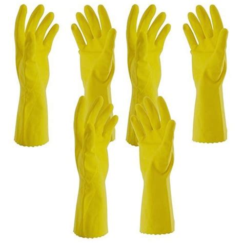 Yellow HDPE Laboratory Hand Gloves at ₹ 30/pair in Nashik | ID: 19800542291