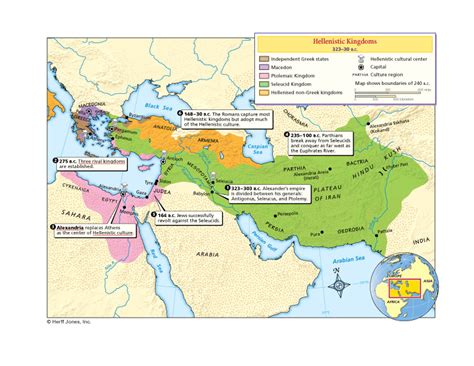 Hellenistic Kingdoms, 323–30 b.c.