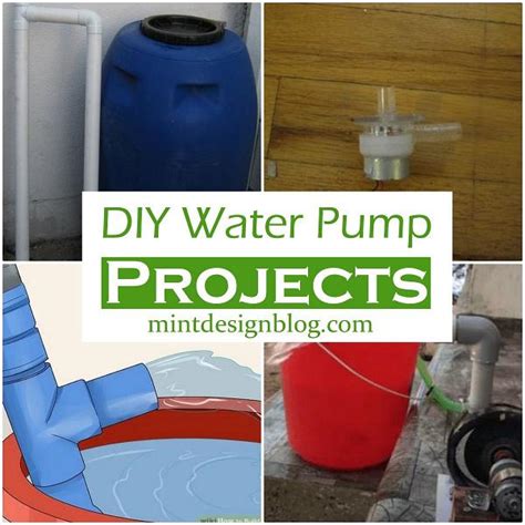 23 DIY Water Pump Projects You Can Make Easily - Mint Design Blog