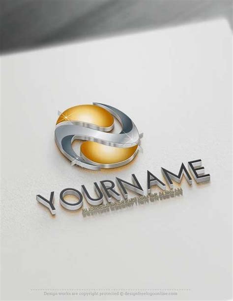 Online 3D Logo Maker - Create your own 3D Abstract Logo for free