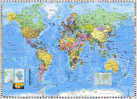 World Map Hd Image Free Download 100 real 3d maps generated from earth ...